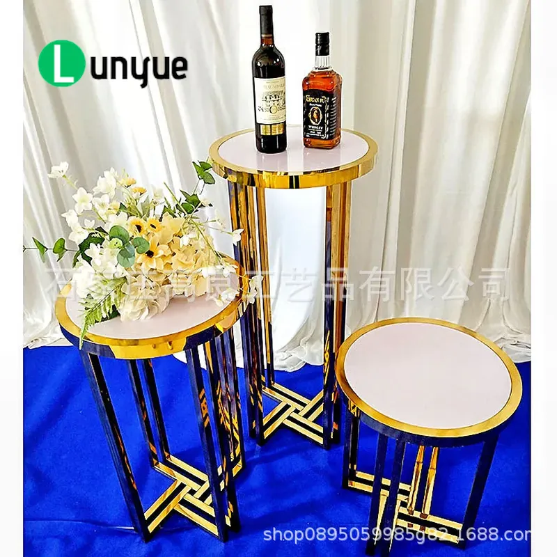 Wedding Supply Factory - Özel Paslanmaz Çelik Çiçek Standı Düğün