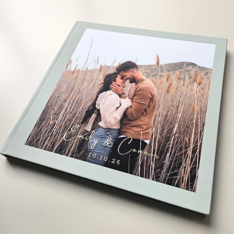 Personalized Guest Book - Özel Düğün Misafir Defteri, Folyo ve