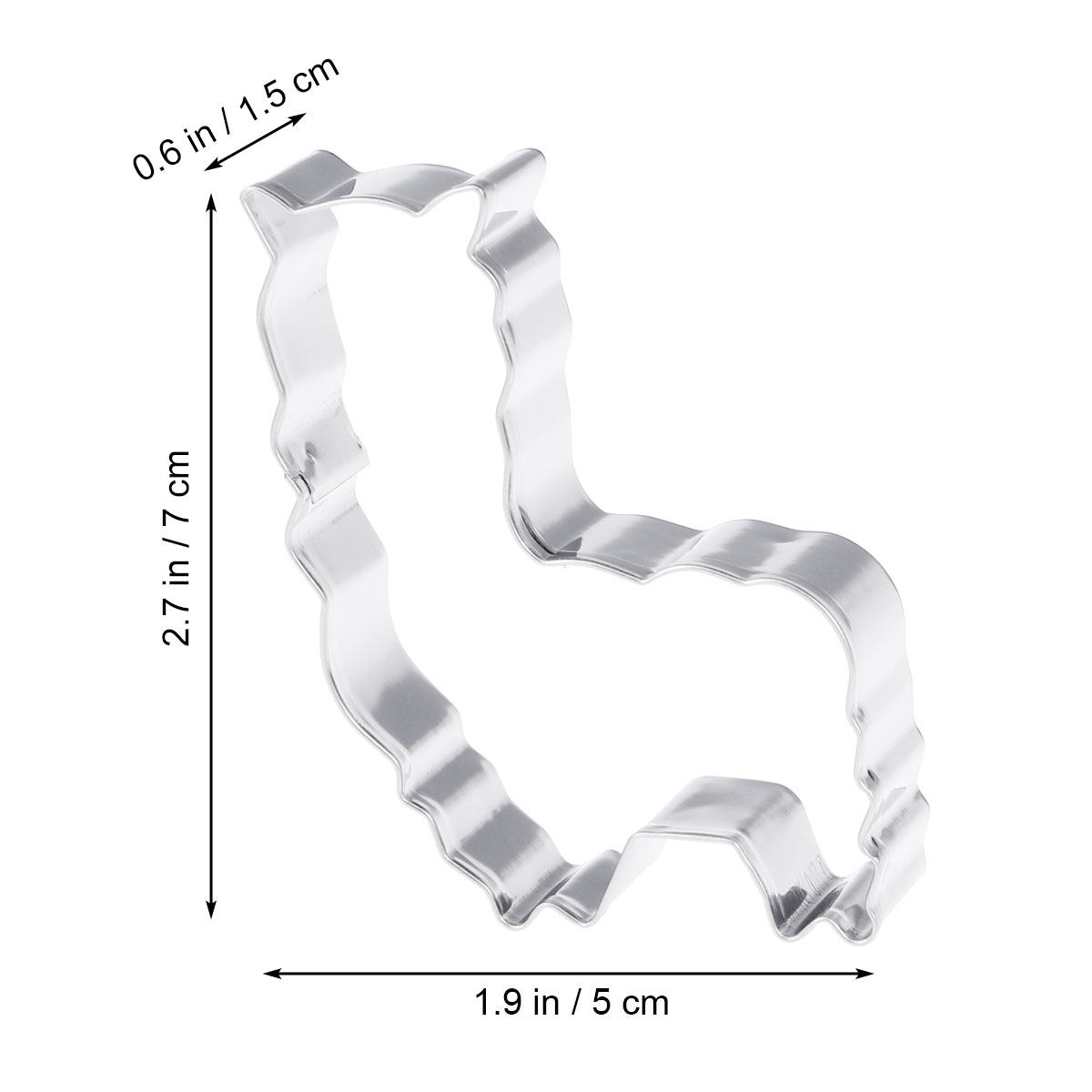 3 Adet Alpaka Şeklinde Paslanm - Wedding Cake Supply incelemesi ve fiyatı