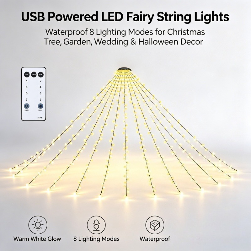 USB LED Peri Işık Dizileri, Ba - Wedding Led incelemesi ve fiyatı