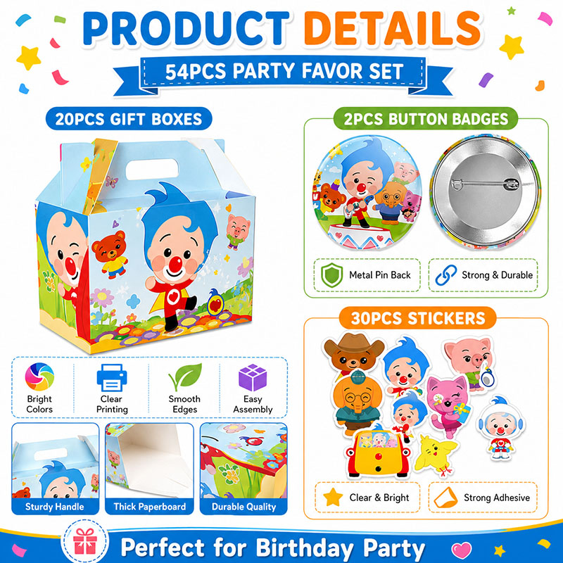 Palyaço Karikatür Desenli Kağı - Wedding Card Box incelemesi ve fiyatı