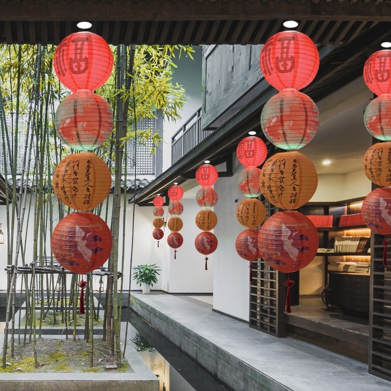 1 adet 12 inç 30 cm Baskılı Çi - Wedding Event Supply incelemesi ve fiyatı
