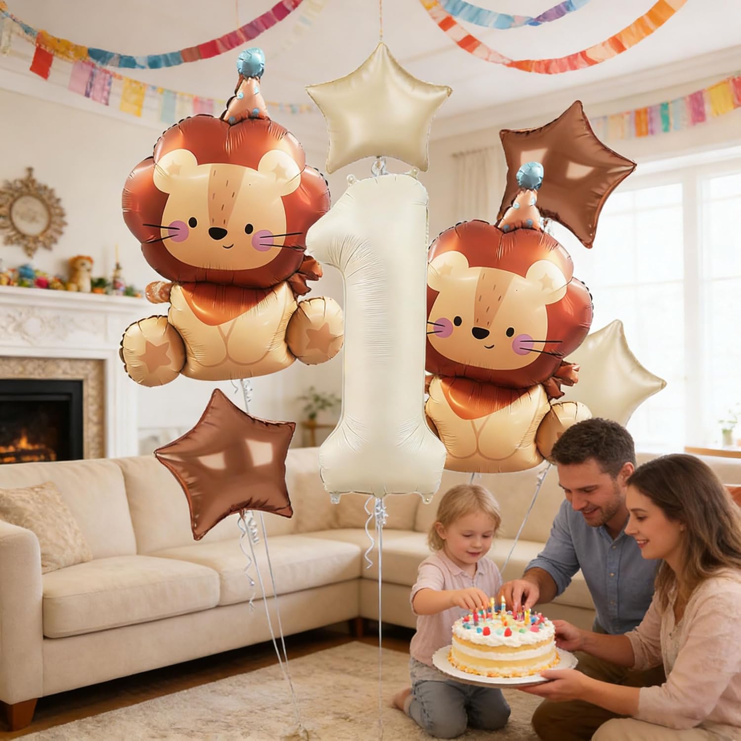 Orman Yaban Hayatı Balon Krem  - Wedding Zoo incelemesi ve fiyatı