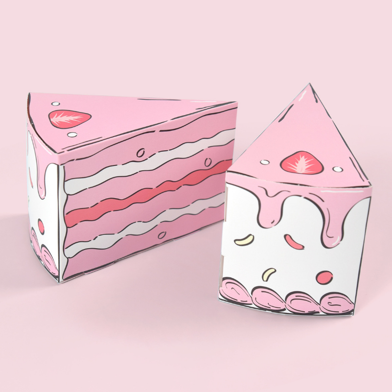 Üçgen Şeklinde Kek Kutusu, Yar - Wedding Cake Supply incelemesi ve fiyatı