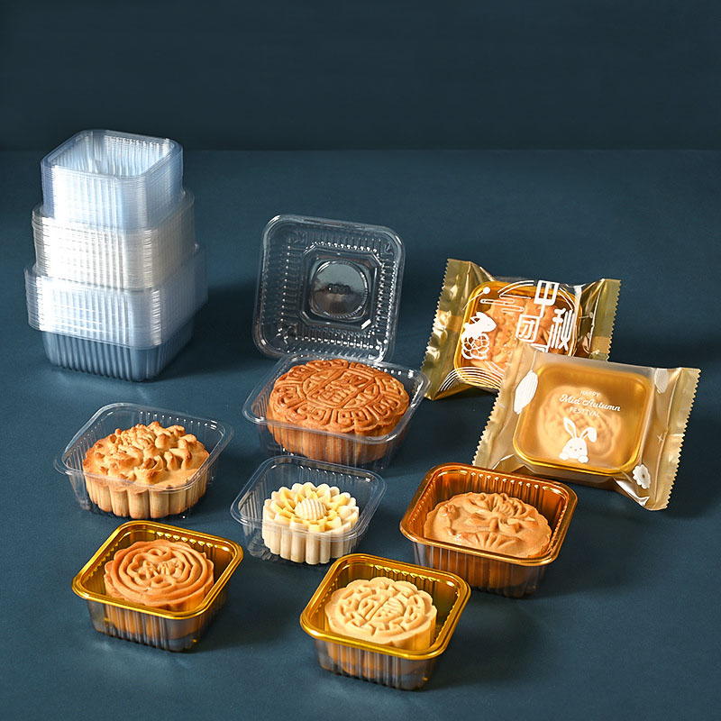 100 adet Mooncake Plastik Teps - Wedding Event Supply incelemesi ve fiyatı
