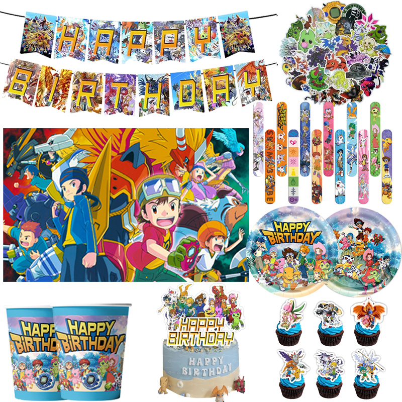 Digimon Temalı Doğum Günü Part - Wedding Supply Kit incelemesi ve fiyatı