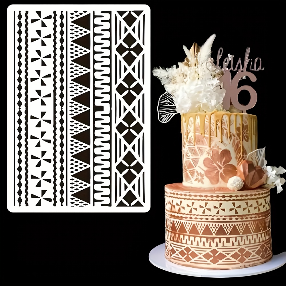 1 Adet 29×20cm Çiçekli Pasta Ş - Wedding Cake Supply incelemesi ve fiyatı